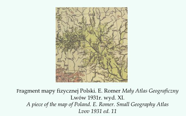 Mapa Eugeniusza Romera