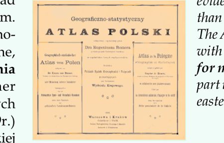 Geograficzno-Statystyczny Atlas Polski Eugeniusza Romera