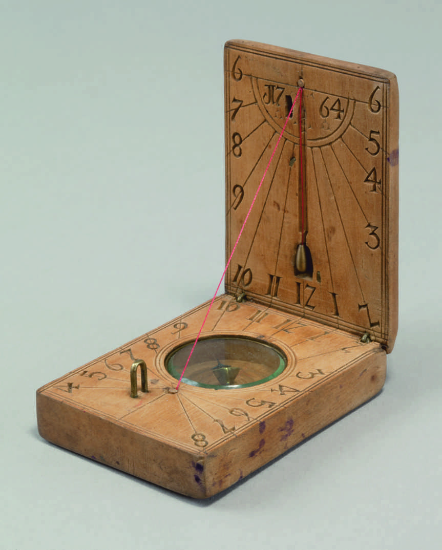 Zegar słoneczny typu norymberskiego, Niemcy, XIX w.