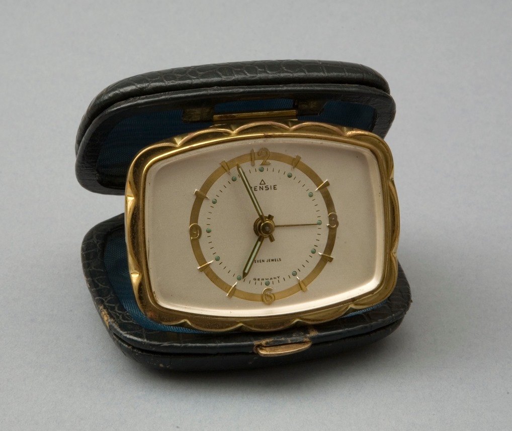 Zegarek podróżny - Rensie Watch Co Germany U.S. Zone, Senden Niemcy, 1945-1947